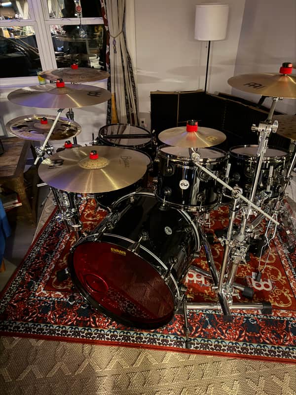 DW Collector’s Series Pure Purpleheart 6-Piece Shell Pack – Mint Condition image 1