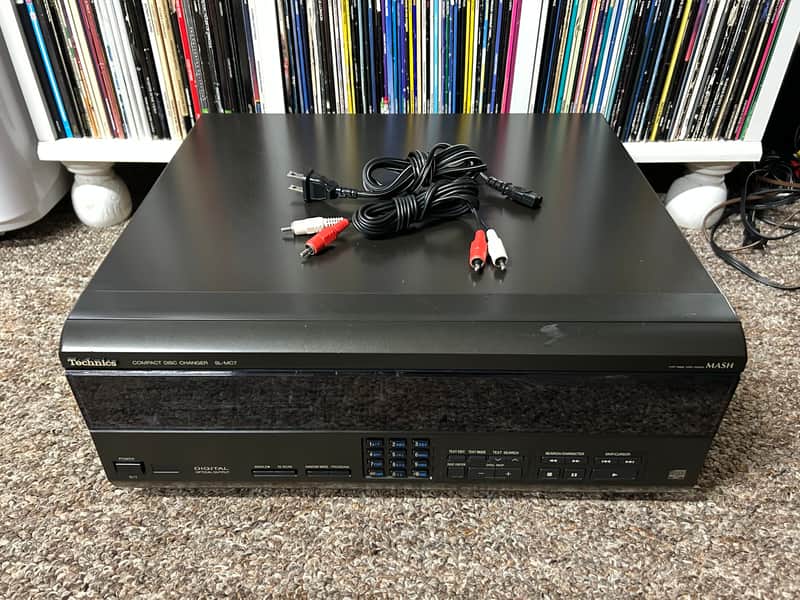 Technics SL-MC7 Compact Disc Changer 110+1 CD Player File-Type SERVICED ✅