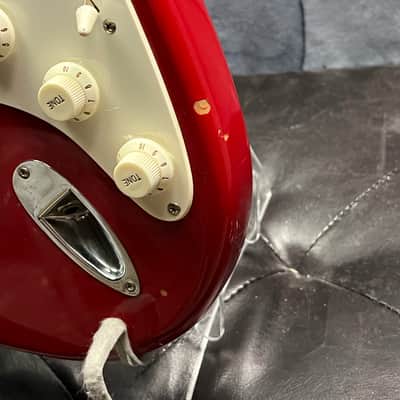 Squier Loaded 20th Anniversary Affinity Stratocaster Body Dakota Red image 6