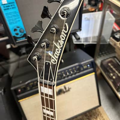 Jackson JS Series JS3 Kelly Bird IV Bass 2012 - 2015 - Transparent Black image 5