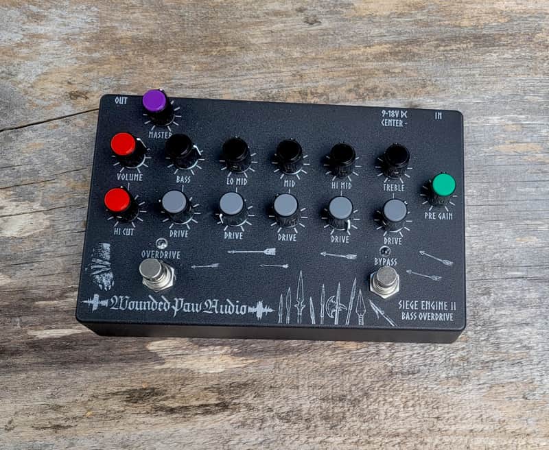Wounded Paw Audio - Siege Engine II Bass Overdrive 2026 image 1
