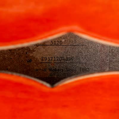 Gretsch Electromatic 5120 Hollow Body 1995 MIJ Terada Japan Orange image 12