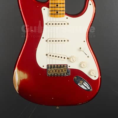 Fender Custom Shop Stratocaster 58 Relic Faded Aged 2022 - Candy Apple Red (COD 1127UG) image 2