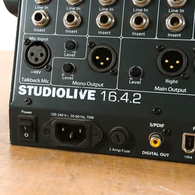 PreSonus StudioLive 16.4.2 16-Channel Digital Audio Mixer CG011LV image 14