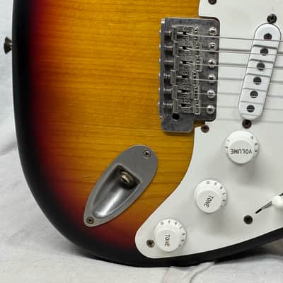22 Black Guitars S-style Guitar - 3-Color Sunburst image 5