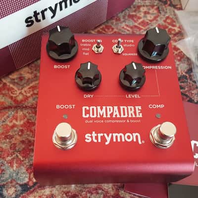 Strymon Compadre Dual Voice Compressor & Boost 2020 - Present - Red image 2