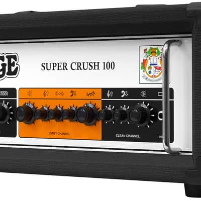 Orange Super Crush 100 Head Black image 2
