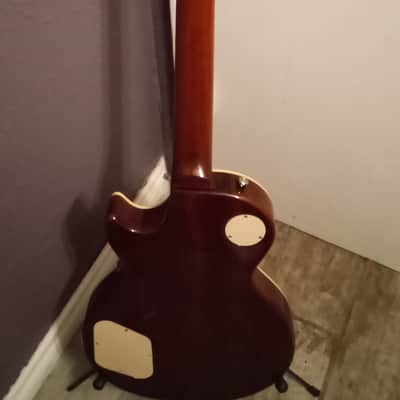 Epiphone Les Paul Standard Plus Top Pro Desert Burst Upgraded Slash Alnico Pro 2 Signature Humbuckers image 5