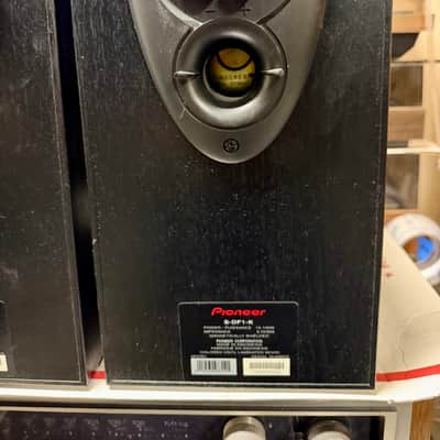 Pioneer S-DF1-K 100W 2 Way 100W Bookshelf Speakers with Manual; Tested SEE VIDEO image 8