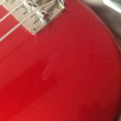 Phantom guitars bass Red 1980's rare image 6