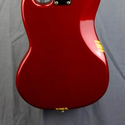 FENDER  Mustang MG' Racing Competition 1977 - CAR Candy Apple Red - USA Import image 2