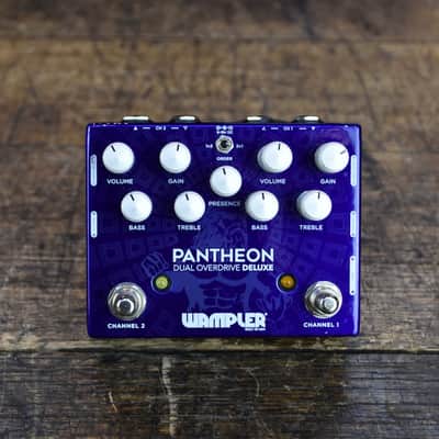 Wampler Pantheon Dual Overdrive Deluxe 2021 - Blue image 2