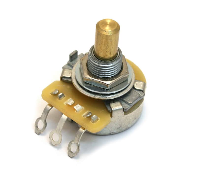 EP-0885-000 250K CTS Solid Shaft Audio Taper Pot Guitar/Bass image 1
