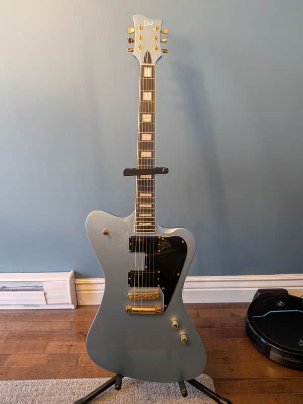 ESP LTD Sparrowhawk Bill Kelliher Signature 2018 - Pelham Blue image 1