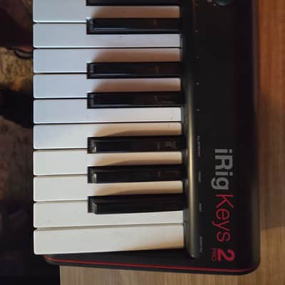 IK Multimedia iRig Keys 2 Mini 25-Key MIDI Keyboard Controller 2023 - Present - Black Bild 3