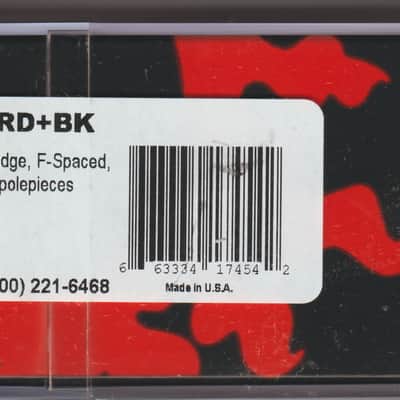 DiMarzio® D Activator "F" Spaced Bridge Humbucker Pickup~DP220FRD~USA~Brand New image 3