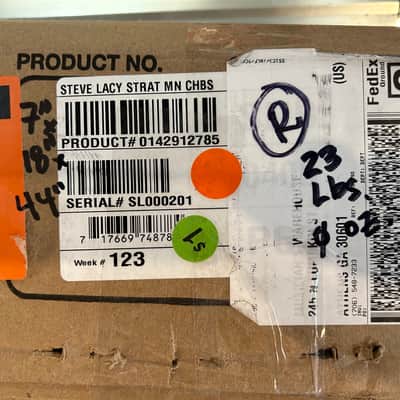 Fender Steve Lacy People Pleaser Stratocaster Chaos Burst #SL000201 7 lbs 15.3 oz. image 16