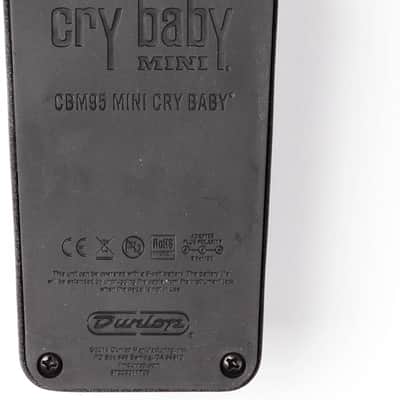 Dunlop CBM95 Cry Baby Mini Wah 2015 - Present - Black image 5