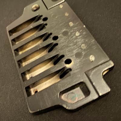 Fender Contemporary System one Bridge plate 1984-1987 - Black image 4