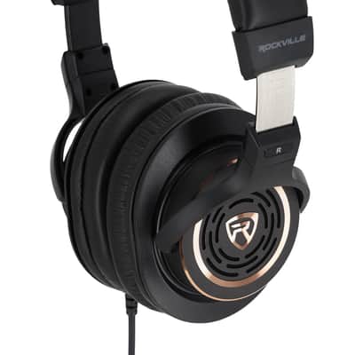 2) Rockville PRO-E90 80 Ohm Semi Open-Back Studio Headphones+Headphone Amplifier image 6