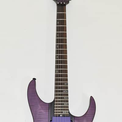 Schecter Banshee GT FR Guitar Satin Trans Purple B-Stock 0436 image 3