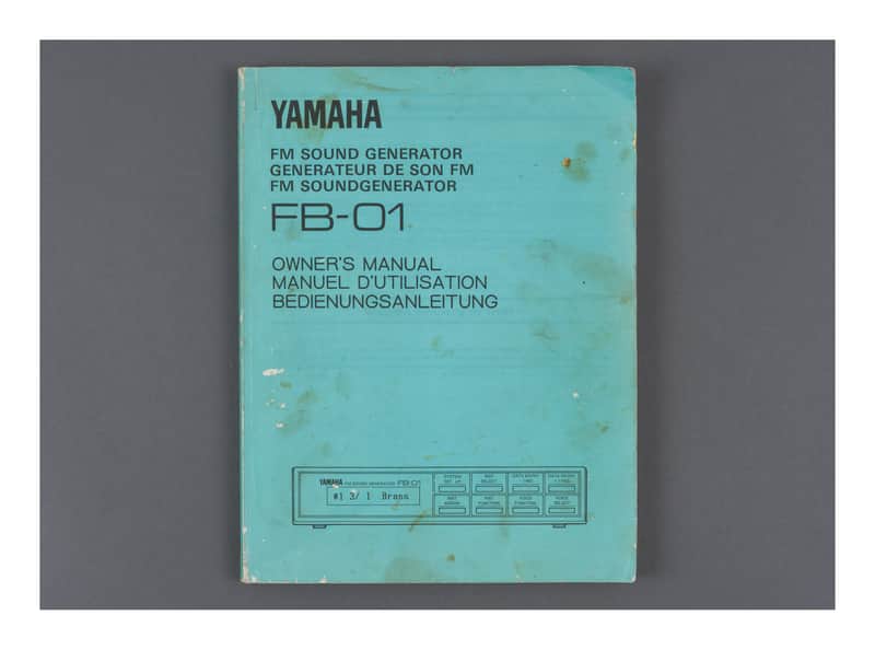 Yamaha FB-01 Owner's Manual image 1