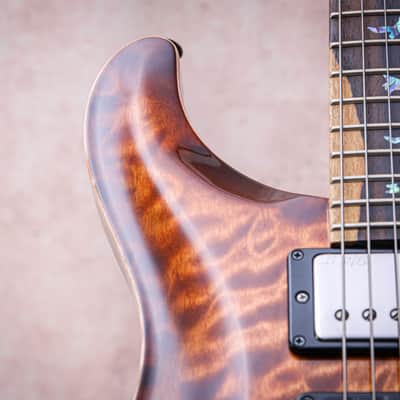 PRS USA Paul Reed Smith Wood Library Special 22 Semi Hollow 10-Top "Copperhead Burst" (2024) image 7
