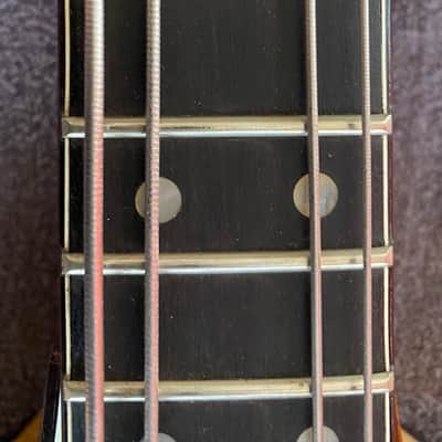 Höfner 5000/1 Deluxe Violin Bass (1994, Rare, Vintage), Blonde + Gold-Hardware + Case image 9