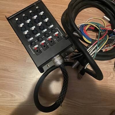 SALS-12x4x25 - 12 Channel 25' Snake Cable (XLR & TRS Returns) image 1