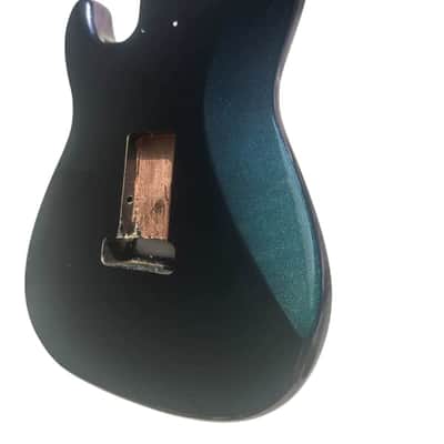 Purple Chameleon Finish Guitar Strat Style Alder Wood Body image 3