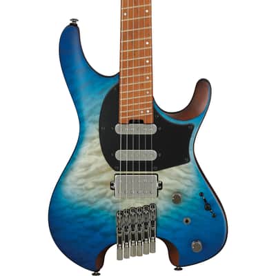 Ibanez Standard QX54QM-BSM Quest Blue Sphere Burst Matte - Electric Guitar image 4