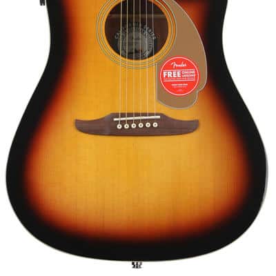 Fender Redondo Player Acoustic-electric Guitar - Sunburst image 2
