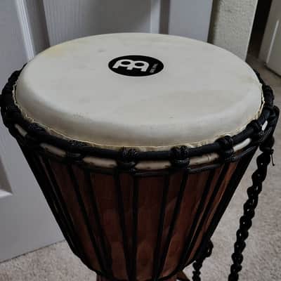 Meinl HDJ4-L Headliner Nile Series 12" Rope-Tuned Djembe - Large 2010s - Brown image 5