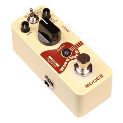 Mooer Wood Verb Acoustic Guitar Reverb + Mod + Filter Pedal True Bypass NEW image 2