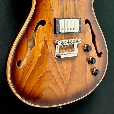 Knaggs Guitars - Influence - Chena - SVHS - Tobacco Burst Nitro Gloss - Roasted Swamp Ash Body - T2 Roasted Maple Neck, Fretboard, and Head Stock - BK Mules pickups - Nickel Hardware - OHSC - Call for Best Price !!! image 3