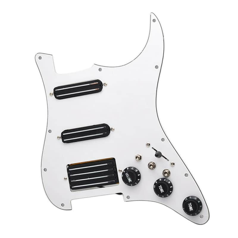 OEM Electric Guitar Board Circuit Assembly / Finger Pick Guard White 2023 image 1