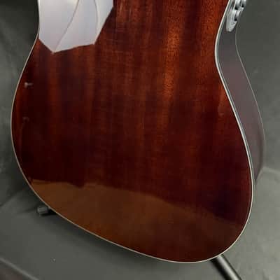 Yamaha TAG1E TransAcoustic Dreadnought Acoustic-Electric Guitar Gloss Natural w/ Soft Case image 12