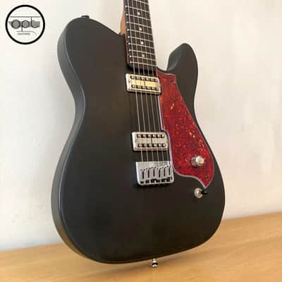 OPT Guitars | Cyfres 2 | T-Style - Dusky Black / Tortoise Shell image 8