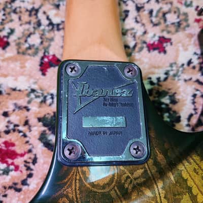 *RARE* 1990 Ibanez RG760 BK-P Black Paisley w/ Matching Headstock, FujiGen Japan MIJ 🔥 image 21