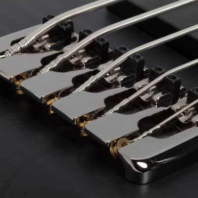 Schecter Stiletto Studio-5 See-Thru Black Satin image 9