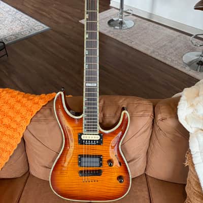 ESP LTD H-1000 2002 - 2006 Amber Cherry Sunburst image 1