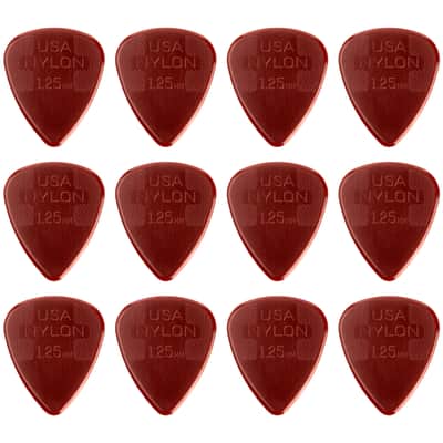 44P125 Nylon Standard 1,25 mm Pack de 12 Dunlop image 1