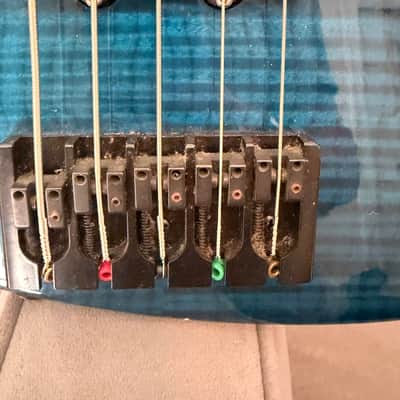 1999 Modulus Genesis 5 (Michael Tobias collab.) – Custom for Bobby Sheehan (Blues Traveler) – Family Owned image 10