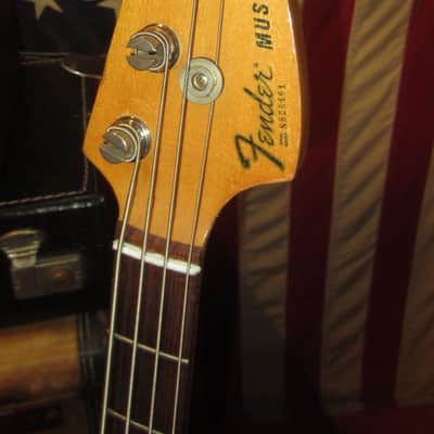 1978 Fender Musicmaster Bass Black image 3