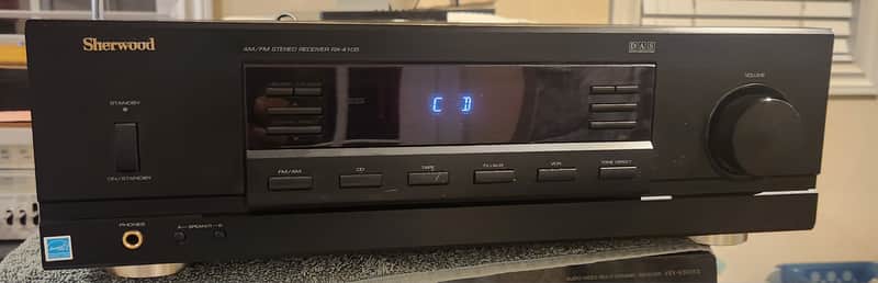 Sherwood  Sherwood RX-4105 100 Watts per Channel x2, AM/FM Tuner, Home Theater (Stereo) 90s image 1