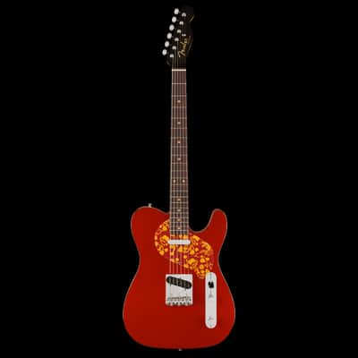Used Fender Limited Edition Artist Series Raphael Saadiq Telecaster Dark Metallic Red - Demo image 2