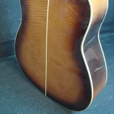 Yamaha FG-465 Dreadnought Vintage Burst Solid Top Acoustic Guitar