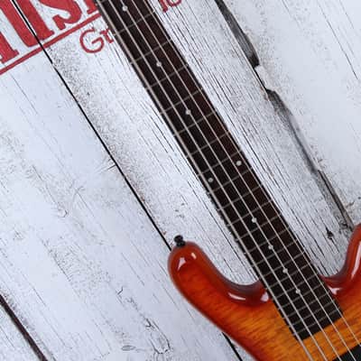 Spector Legend 5 Standard 5 String Electric Bass Guitar Tobacco Sunburst image 9
