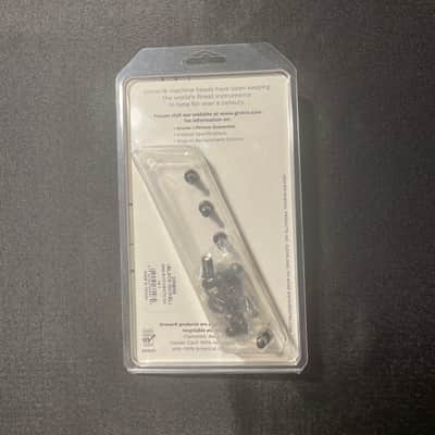 Grover 205BN6 Mini Rotomatics® - 6-In-Line Tuners | Machine Heads - Black Nickel image 2