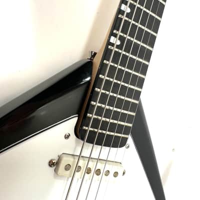 Awesomesauceguitars modified baritone Vox Phantom VI with vintage parts “The Ghost” 2026 - Black image 15